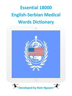 cover image of Essential 18000 English-Serbian Medical Words Dictionary